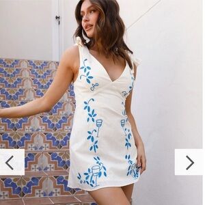 Billy J Embroidered Dress